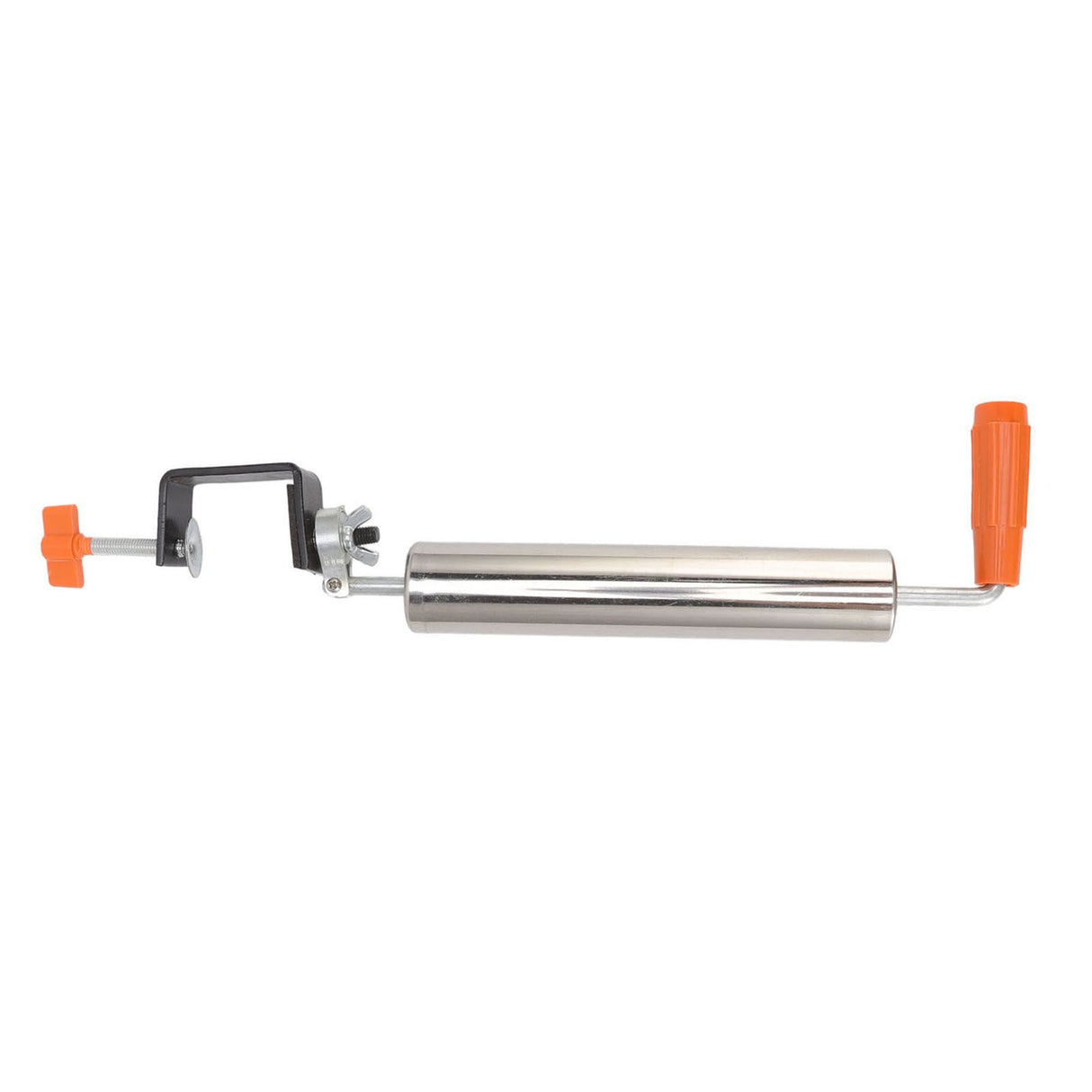 Rolling Pin Stainless Steel Dough Roller Fixed 360° Rotation for Pastry Bread Pizza L