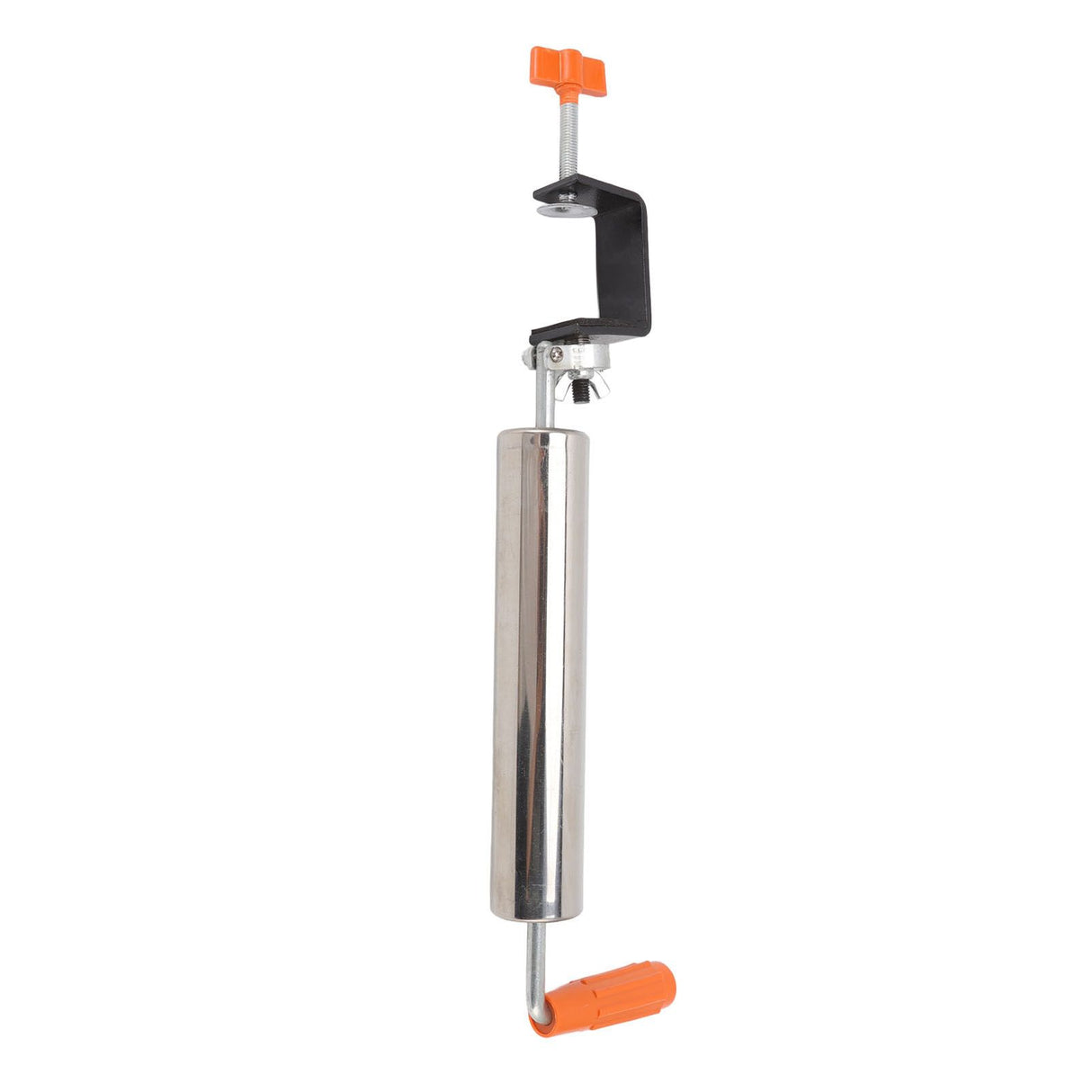 Rolling Pin Stainless Steel Dough Roller Fixed 360° Rotation for Pastry Bread Pizza L