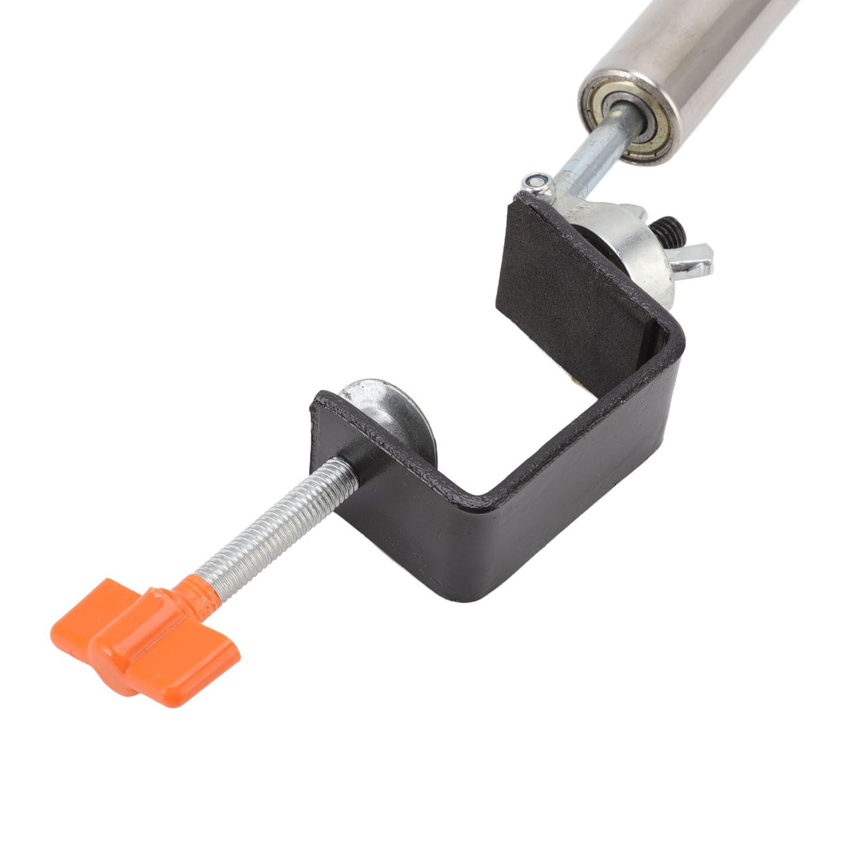 Rolling Pin Stainless Steel Dough Roller Fixed 360° Rotation for Pastry Bread Pizza M