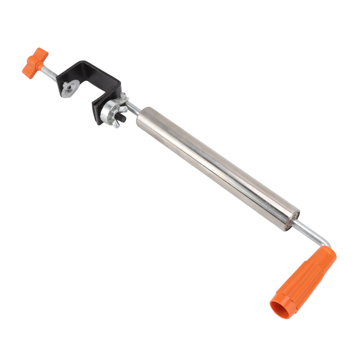 Rolling Pin Stainless Steel Dough Roller Fixed 360° Rotation for Pastry Bread Pizza S