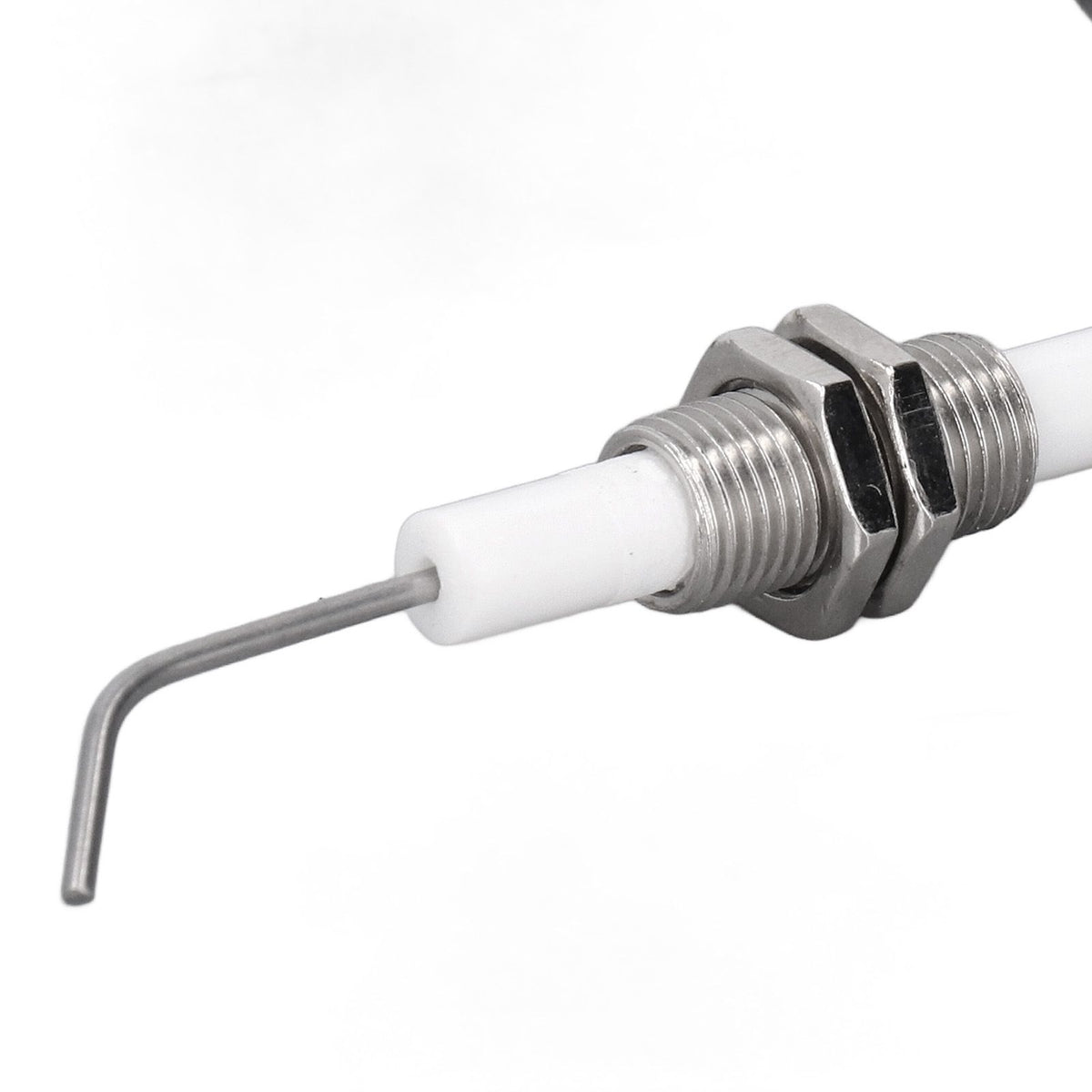 5pcs Spark Ignition Electrode Ceramic M10 Furnace Ignition Threaded Electrode for Push Button Piezo Igniter