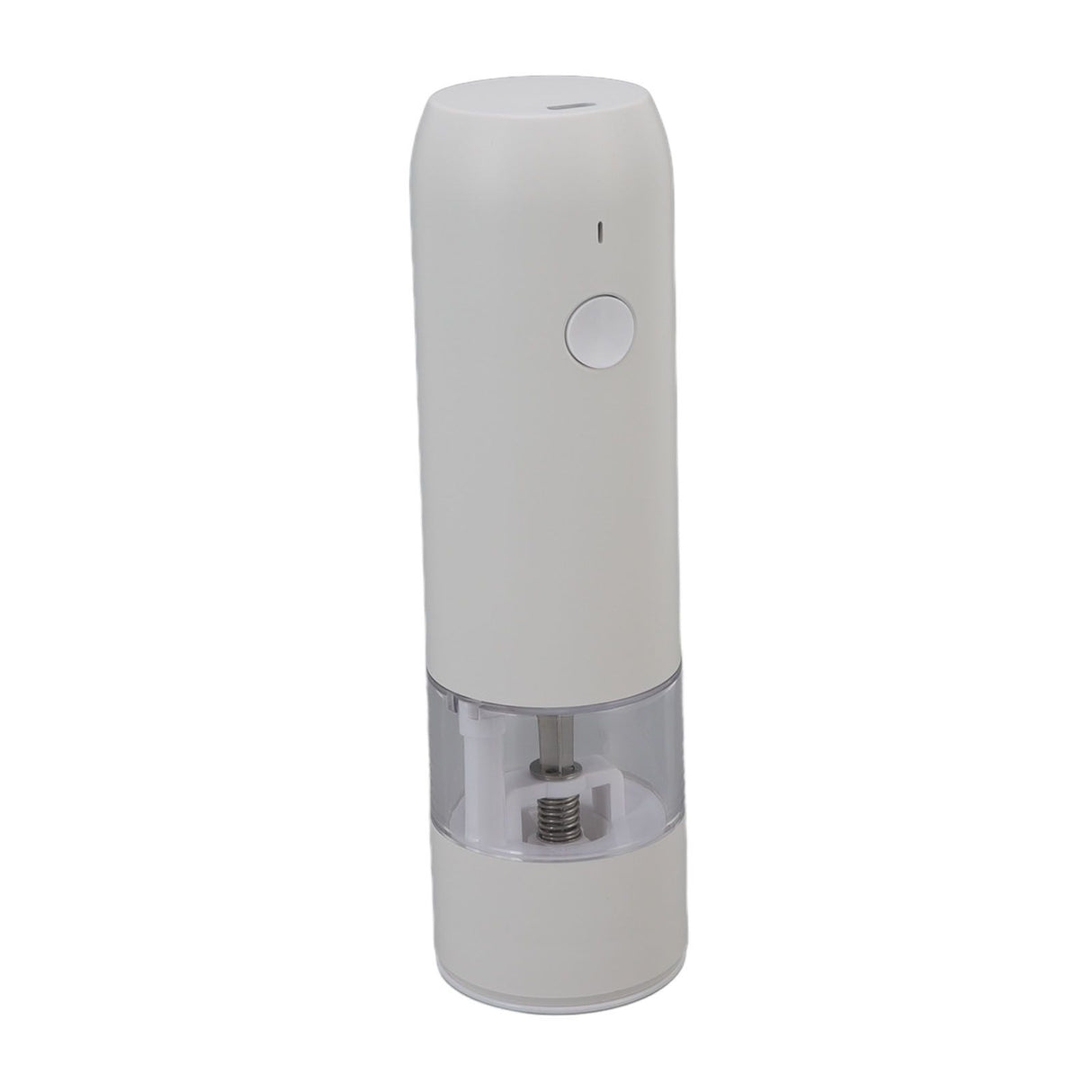 Electric Pepper Grinder Adjustable Coarseness Portable Pepper Mill for Pepper Salt Cayenne Cloves Vanilla White