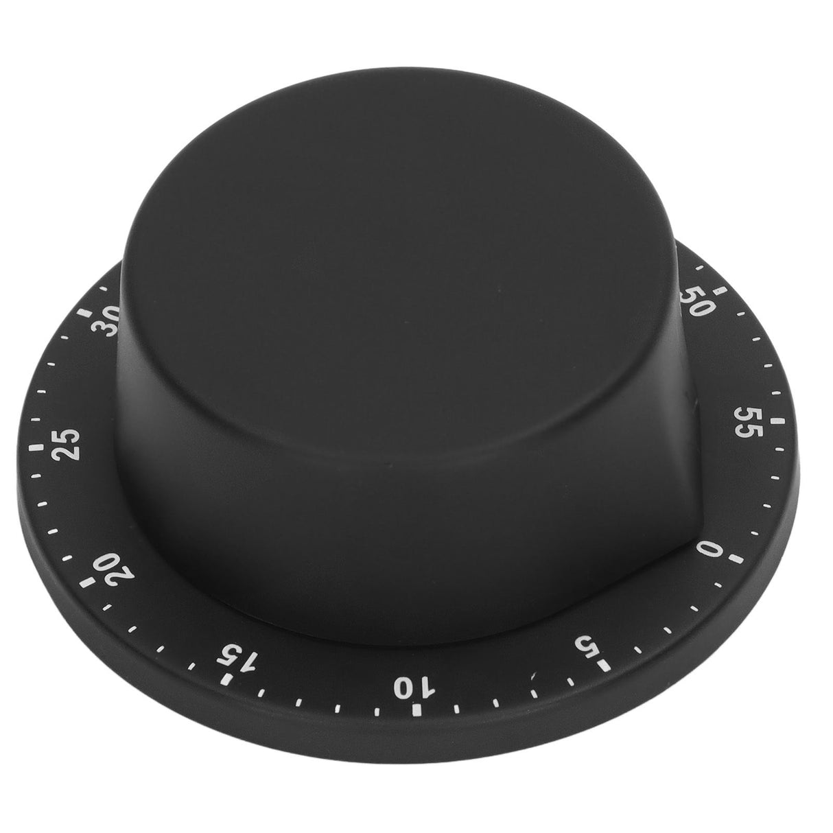 Kitchen Mechanical Timer 304 Stainless Steel Magnetic Suction Chef Cooking Timer Clock Black