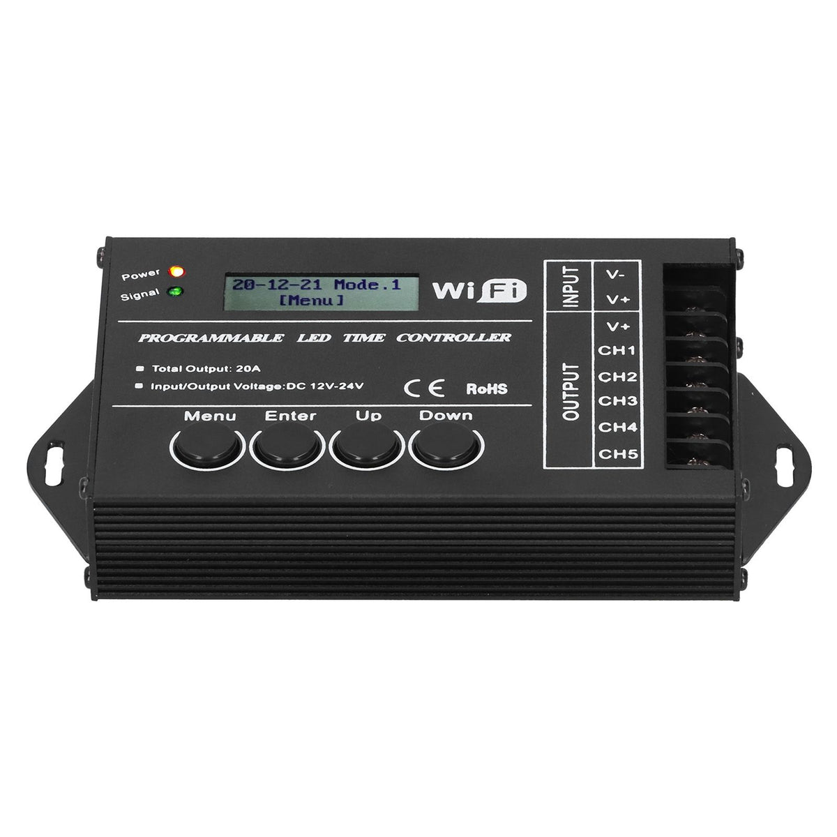 LED Light Controller Multifunctional WiFi Programmable Lamp Timing Switch Controller
