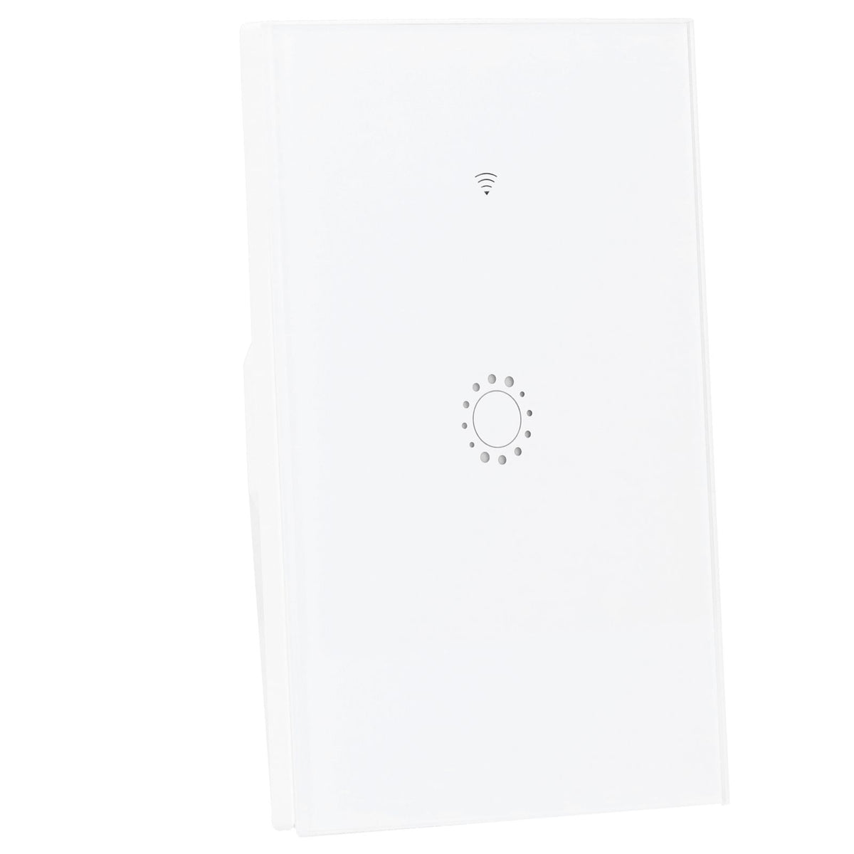 Wifi Smart LED Light Switch Touch Panel 1-Way APP Remote Voice Control for Amazon Alexa AC95-250VWhite Cover