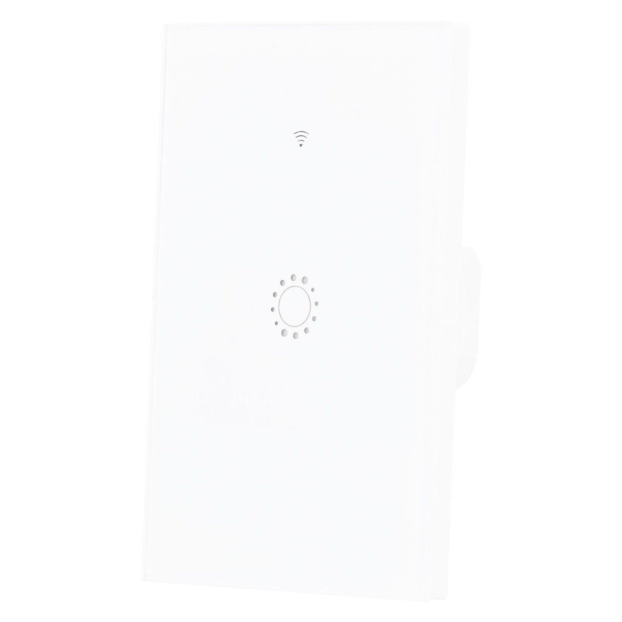 Wifi Smart LED Light Switch Touch Panel 1-Way APP Remote Voice Control for Amazon Alexa AC95-250VWhite Cover