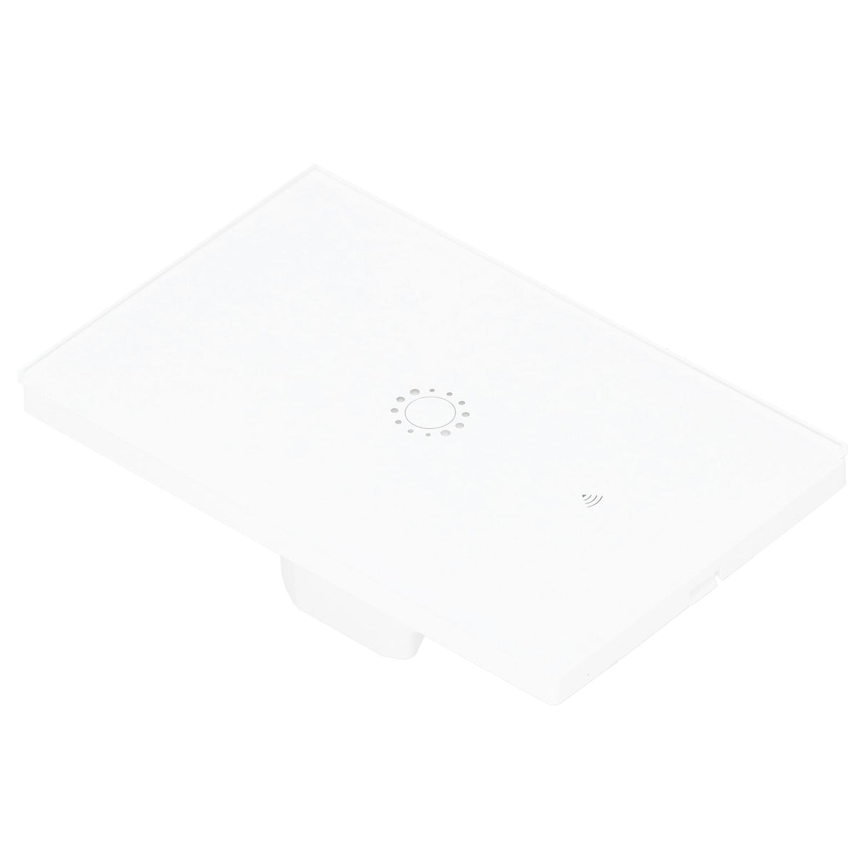 Wifi Smart LED Light Switch Touch Panel 1-Way APP Remote Voice Control for Amazon Alexa AC95-250VWhite Cover