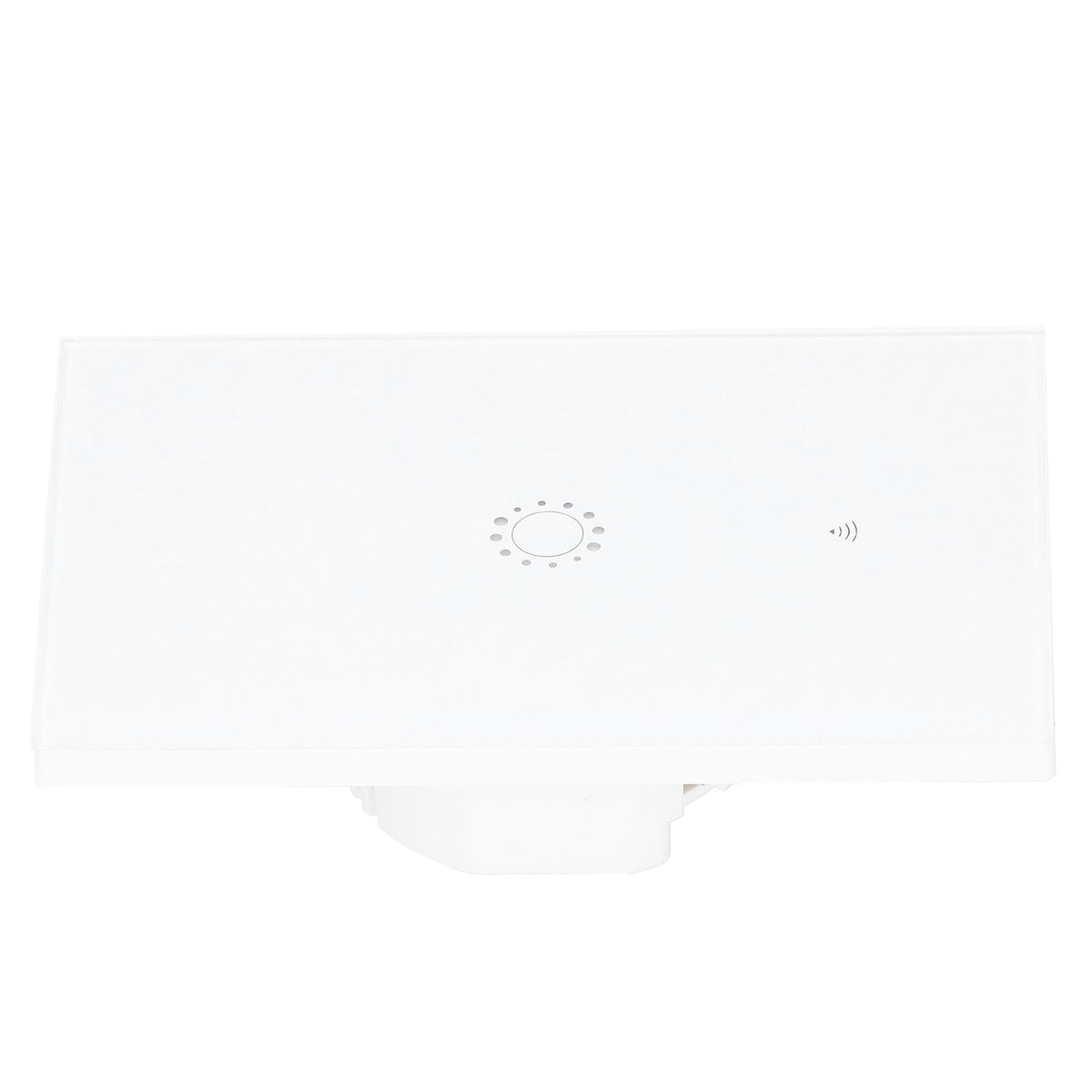Wifi Smart LED Light Switch Touch Panel 1-Way APP Remote Voice Control for Amazon Alexa AC95-250VWhite Cover