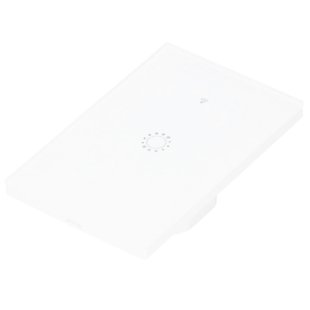 Wifi Smart LED Light Switch Touch Panel 1-Way APP Remote Voice Control for Amazon Alexa AC95-250VWhite Cover