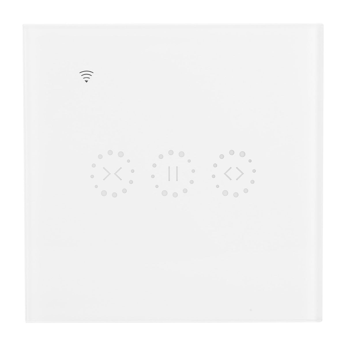 WiFi Smart Touch Wall Switch APP Control for Curtain Garage Door Power Doors AC 95-250VWhite