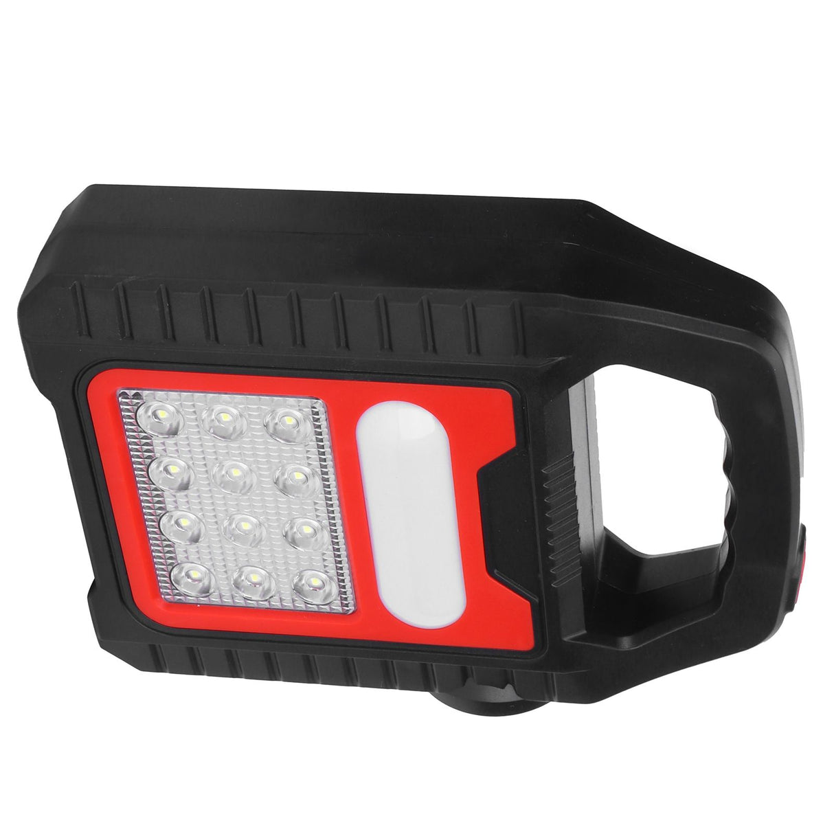 Solar Charging Handheld Flashlight USB Rechargeable Searchlight Reparing Inspection Torch
