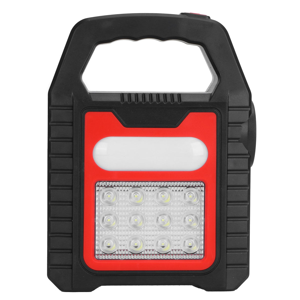 Solar Charging Handheld Flashlight USB Rechargeable Searchlight Reparing Inspection Torch