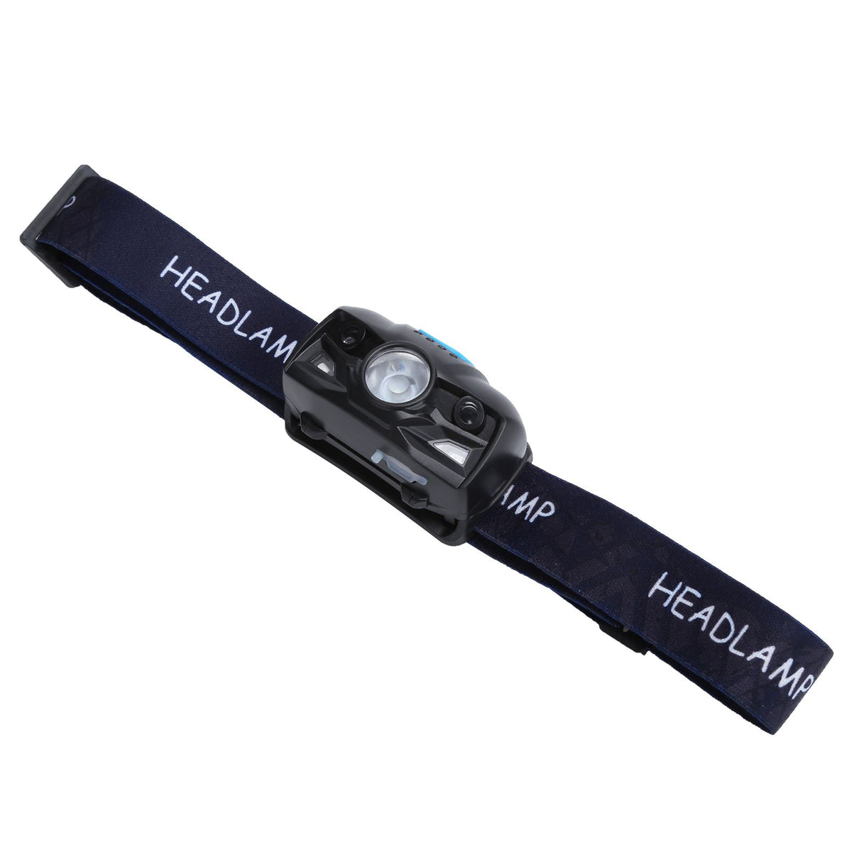 Outdoor USB Rechargeable LED Fishing Headlamp Finger Sensing Waterproof Headlight