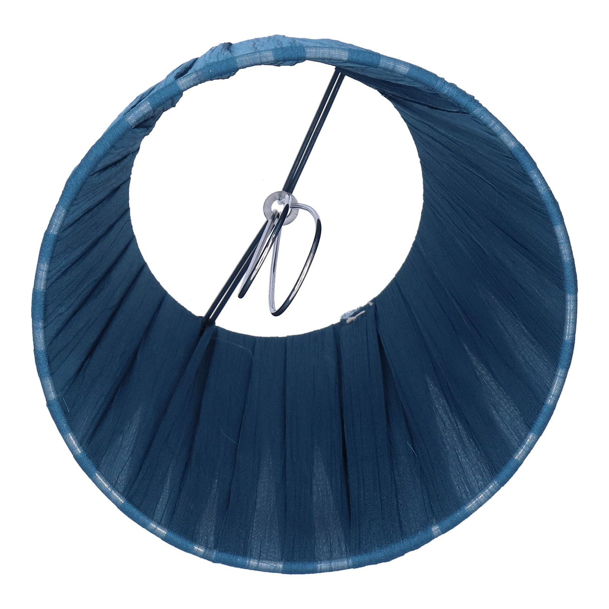6PCS Modern Simple Lampshade Cloth Lampshade for Crystal Clip On Chandelier Wall Lamp Blue