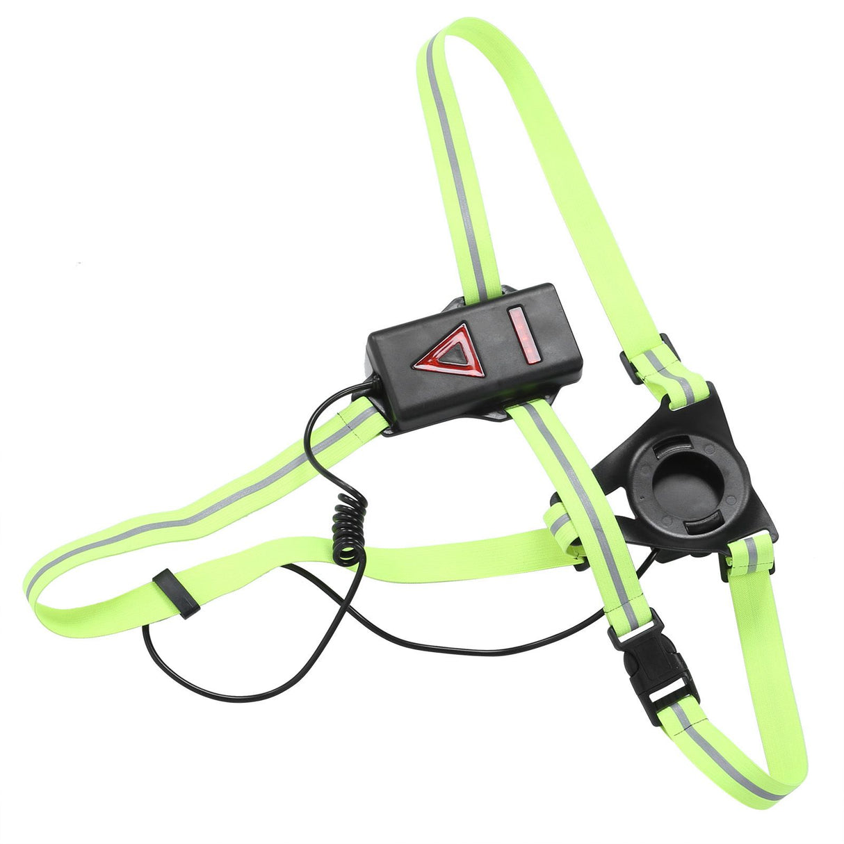 LED Night Running Lights USB Charging Chest Lamp Safety Warning Light for Outdoor Camping Hiking