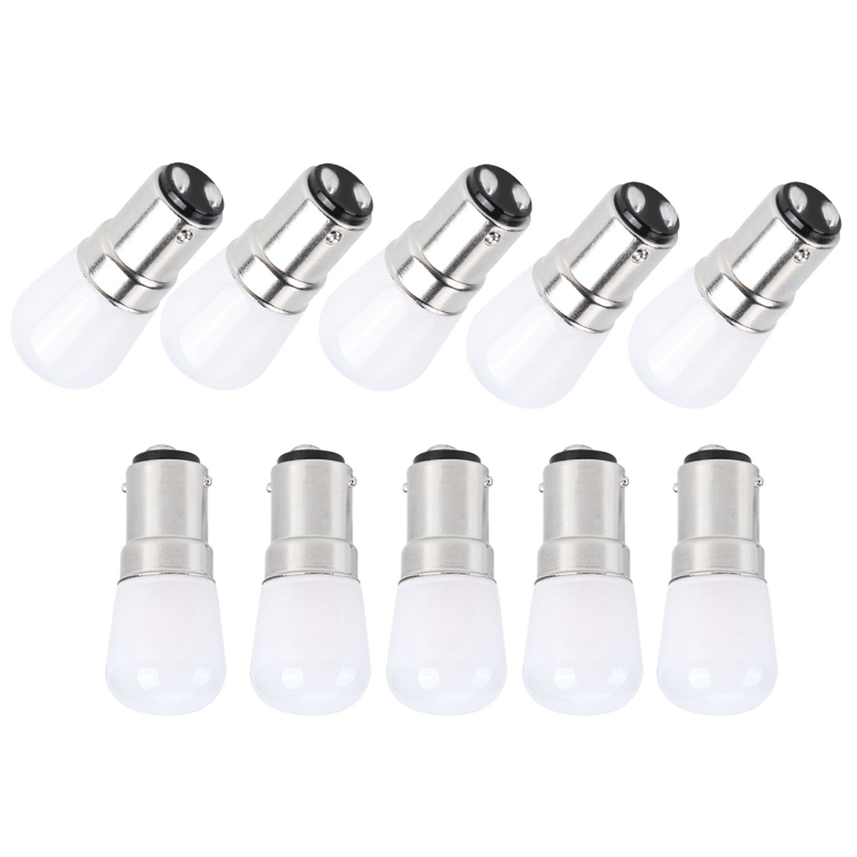 10Pcs 1.5W B15 LED Bulb Chandelier Ceiling Wall Lamp Warm White Light Bulb Lamp Accessories