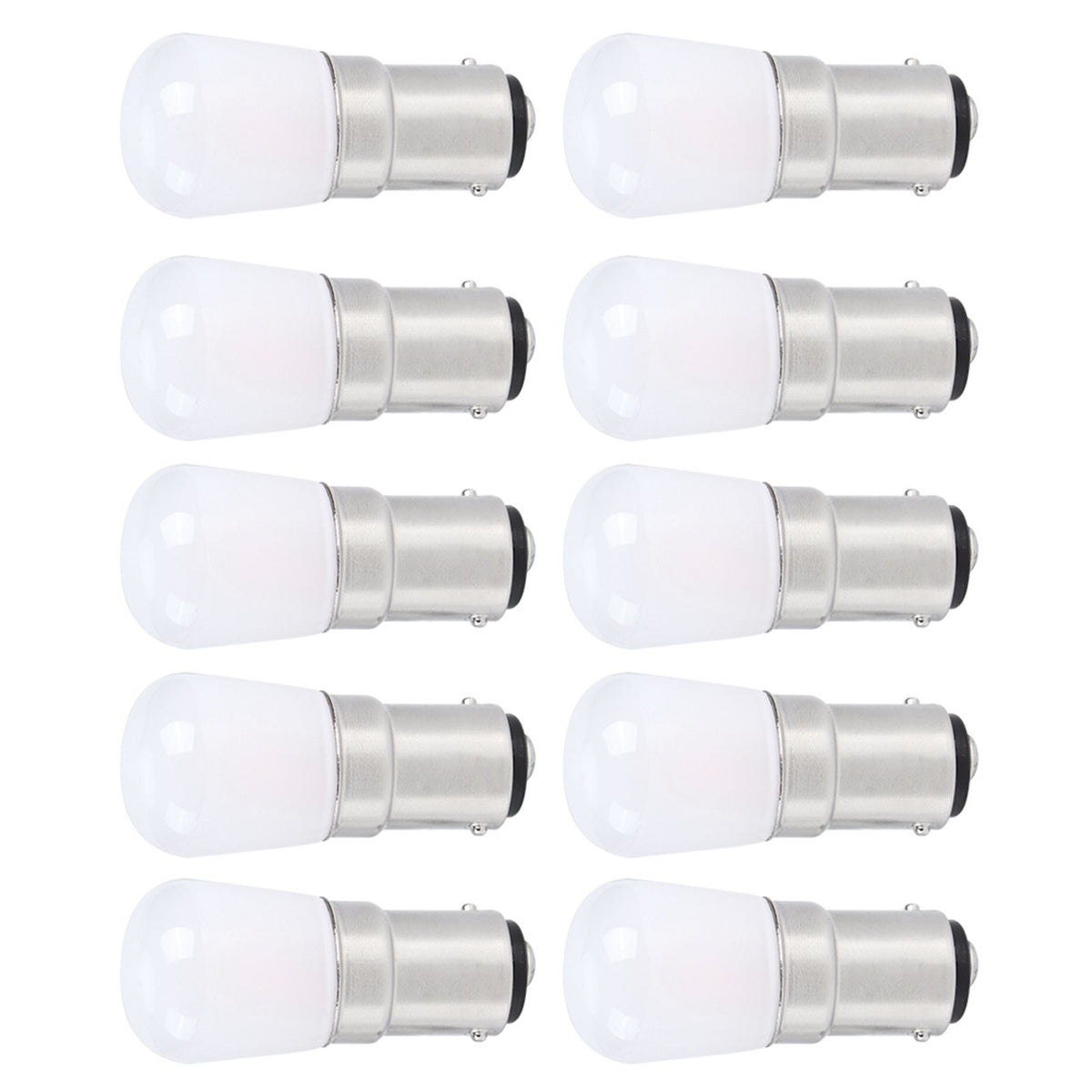 10Pcs 1.5W B15 LED Bulb Chandelier Ceiling Wall Lamp Warm White Light Bulb Lamp Accessories