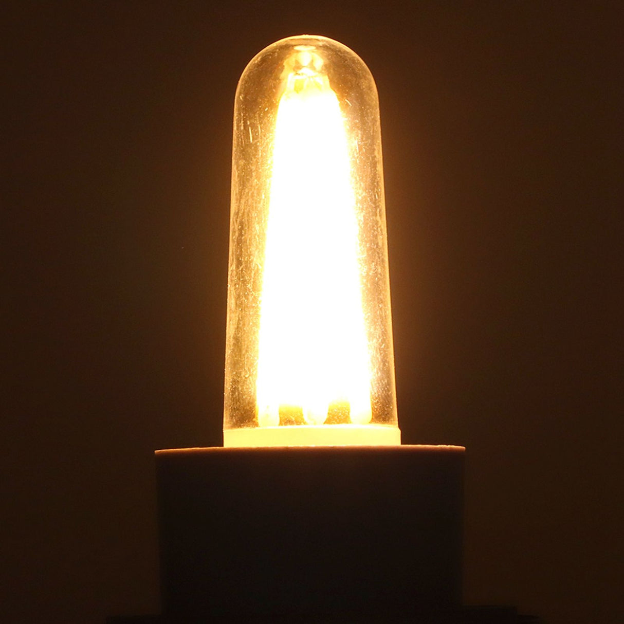 10Pcs 3W Small Bulb E14 Base Warm White Home Lighting Bulb for Chandelier Ceiling Light