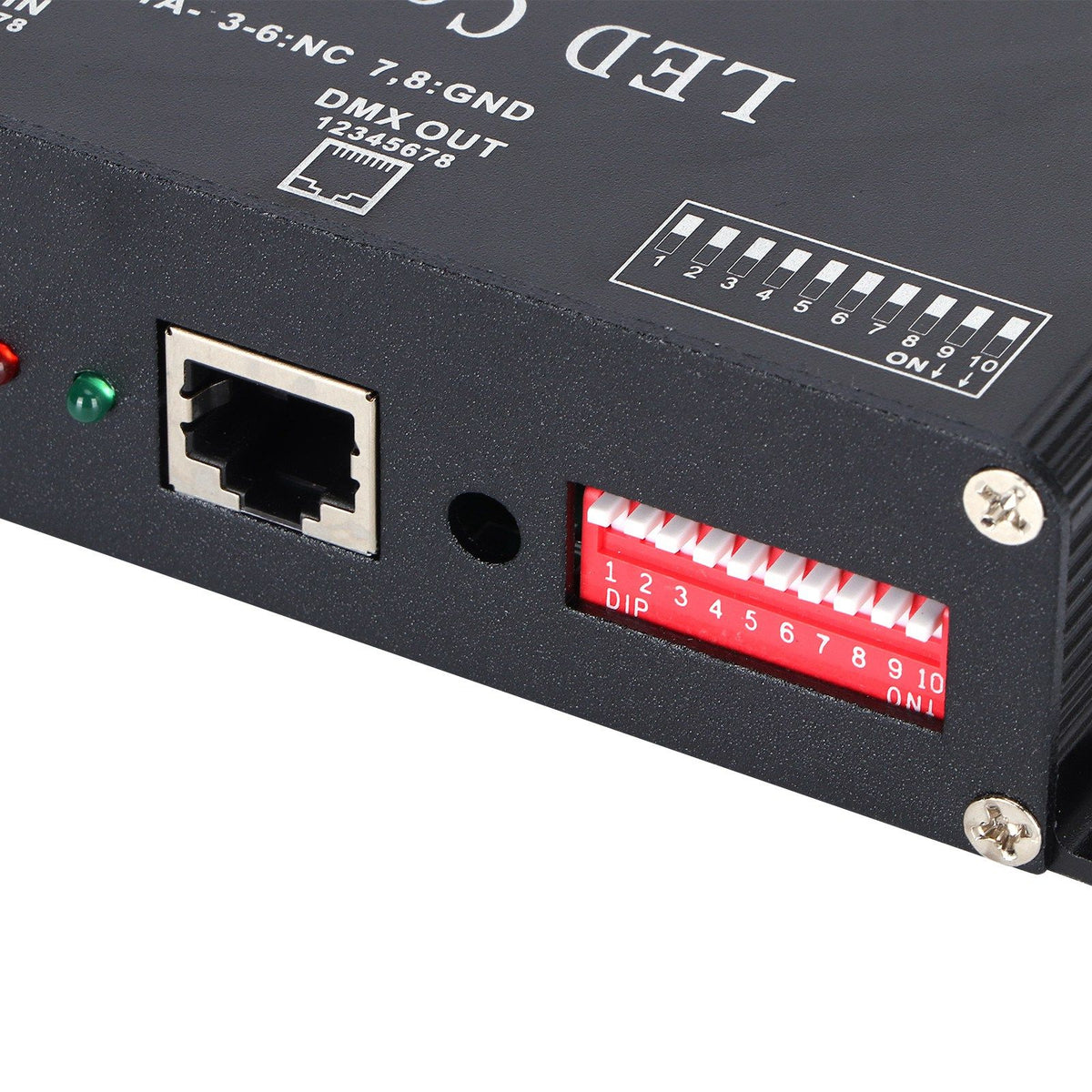 12 Channel DMX Constant Decoder RGB LED Light Strip Controller DMX512 Decoder DC5-24V