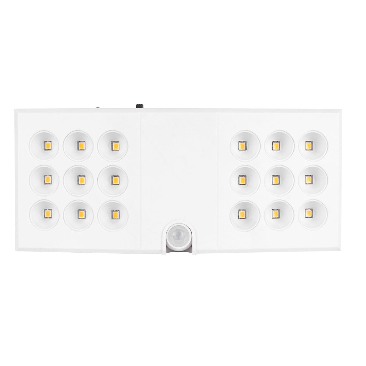 LED Motion Sensor Light USB Infrared Scanning PIR Night Lamp for Wardrobe Cabinet Warm White