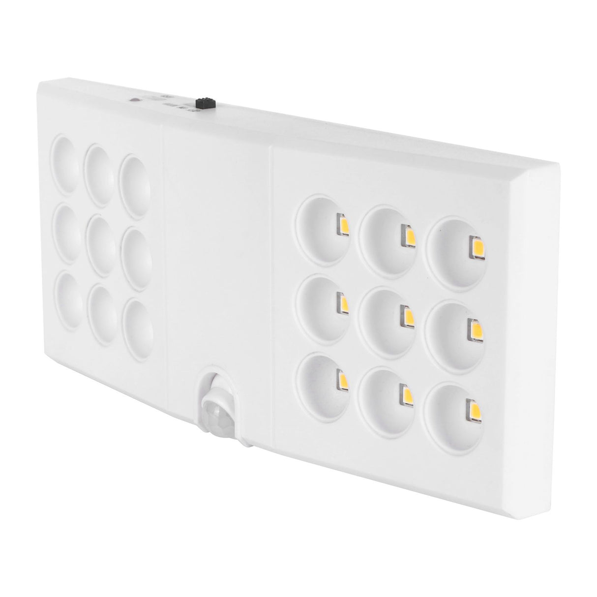 LED Motion Sensor Light USB Infrared Scanning PIR Night Lamp for Wardrobe Cabinet Warm White