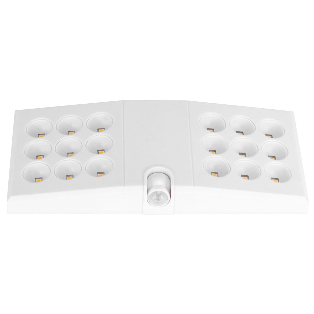 LED Motion Sensor Light USB Infrared Scanning PIR Night Lamp for Wardrobe Cabinet Warm White