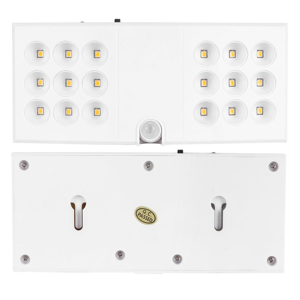 LED Motion Sensor Light USB Infrared Scanning PIR Night Lamp for Wardrobe Cabinet Warm White