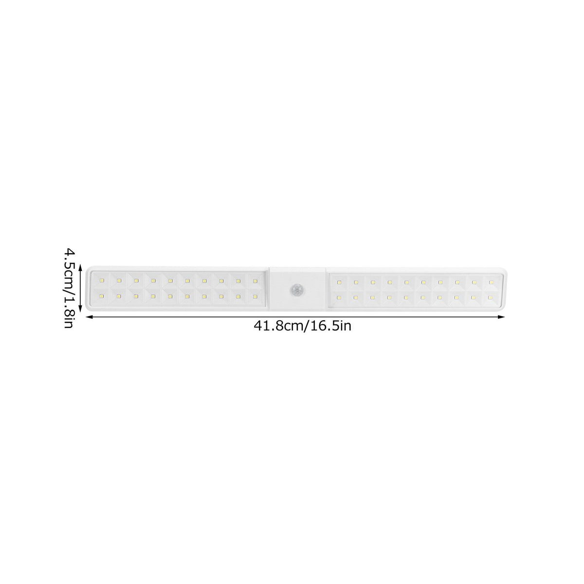 LED Motion Sensor Light Photosensitive Cabinet Lighting Infrared Induction Night Lamp White
