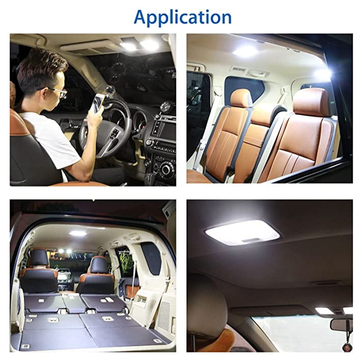 36LED Car Dome Light Auto Reading Lamp Interior Roof Ceiling Light Car Lighting Accessories DC12V