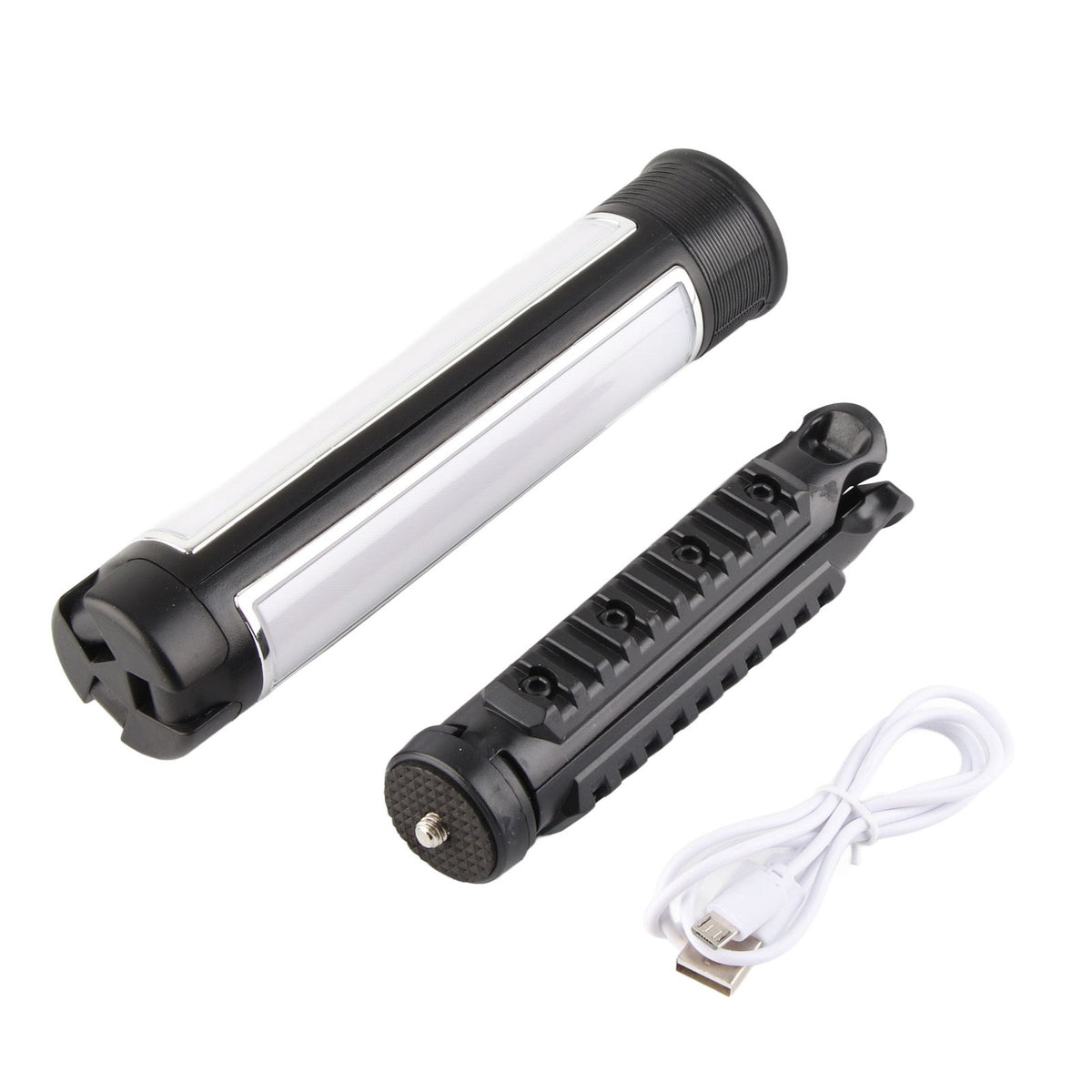 Work Light Three Sides Foldable LED with Tripod USB Charging Camping Lamp for Outdoor Shooting