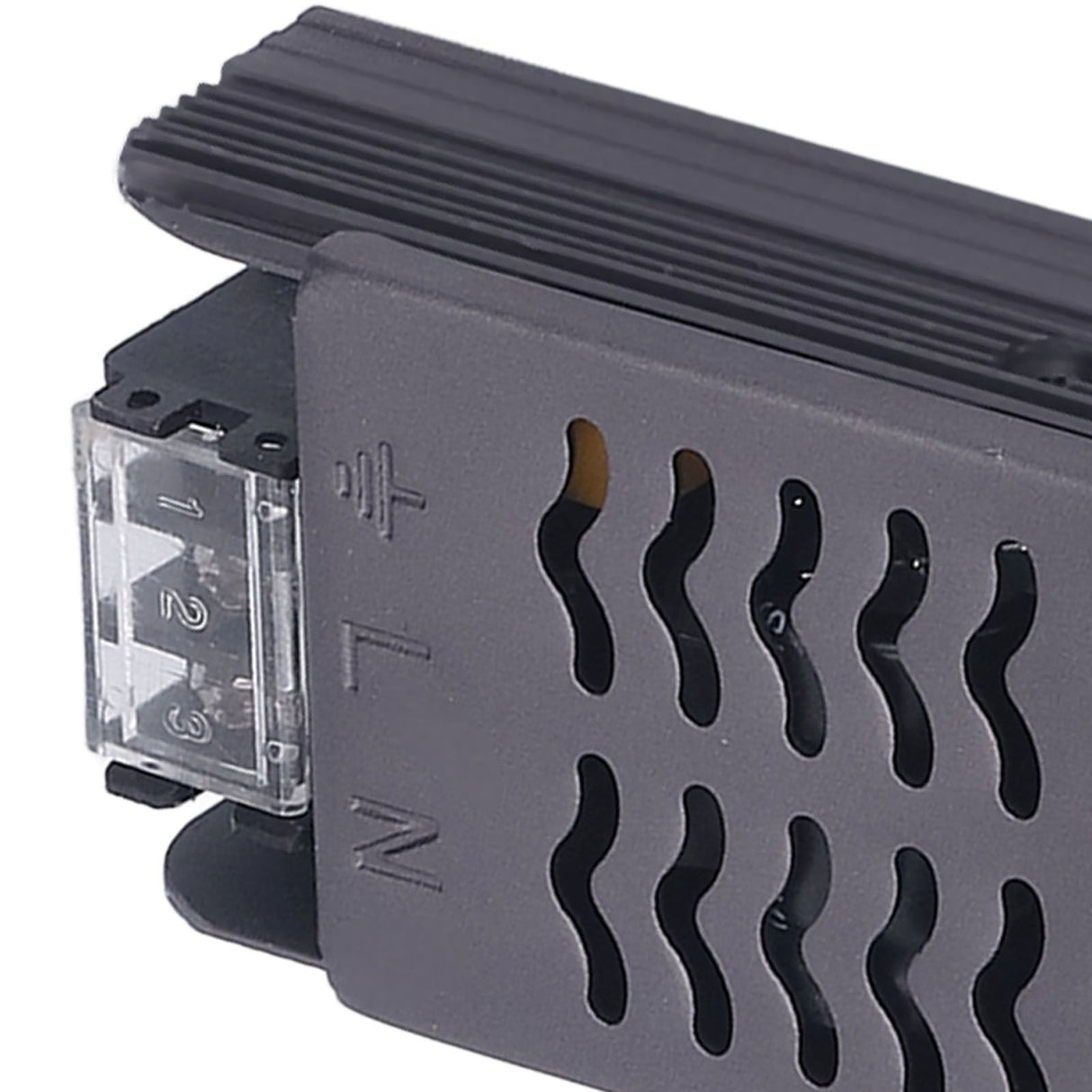 24V Power Supply 60W DC24V IP20 AC110 to 260V to 24V Copper Aluminum Alloy Hollow Design LED Transformer