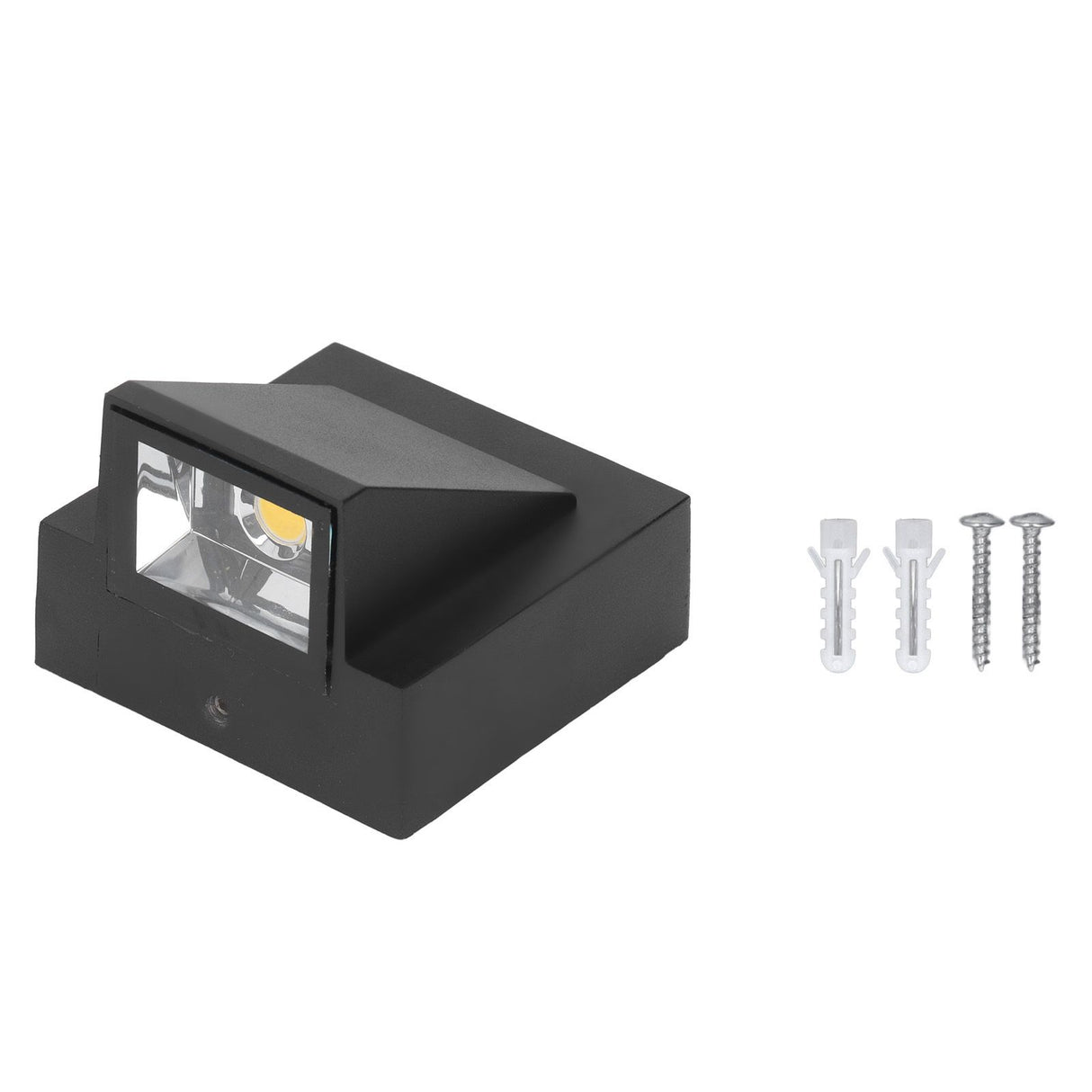 Wall Lamp IP67 Waterproof LED Decorative Light 90‑265V Outdoor Decor for Garden Patio Warm Light