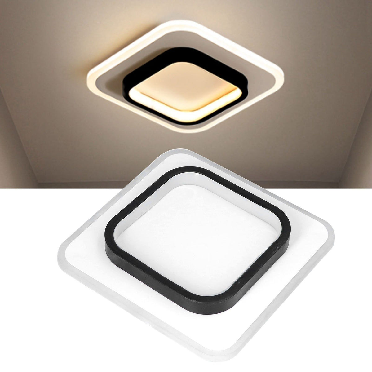 LED Ceiling Light Innovative Aisle Light Indoor Corridor Balcony Ceiling Lamp White 85‑265V Warm Light