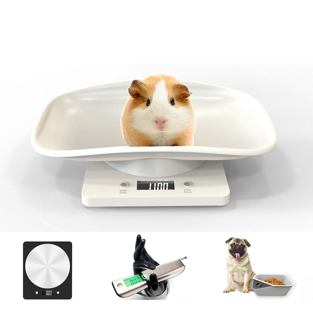 Digital Pet Scale Kitchen Scale Multi Function LCD Electronic Scale 10kg Weight Scale Pet Supplies