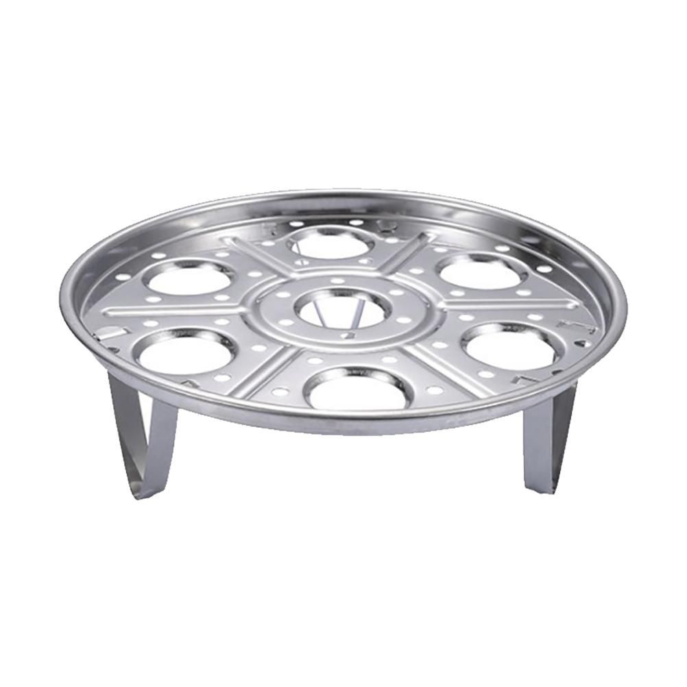 Stainless Steel Steam Rack Multi Functional Stand Heat Resistant Egg Kitchen Utensils