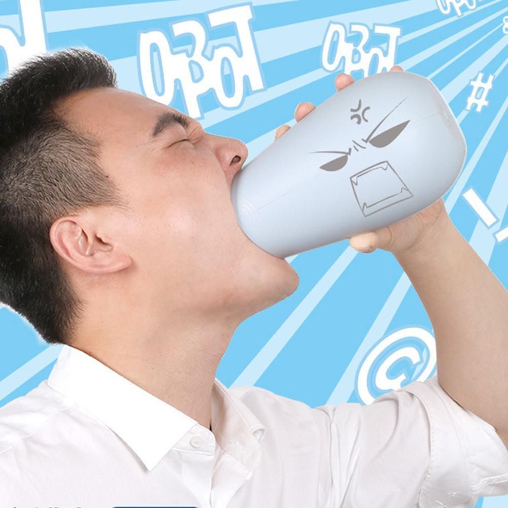 Scream Jar Voice Silencer Stress Releaser Graffiti Shout Jar