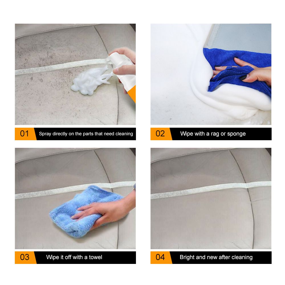 100ML Multi Purpose Foam Cleaner Surface Cleaner for Metal Marble Glass Household Surface Cleaning Agent for Furniture Protection