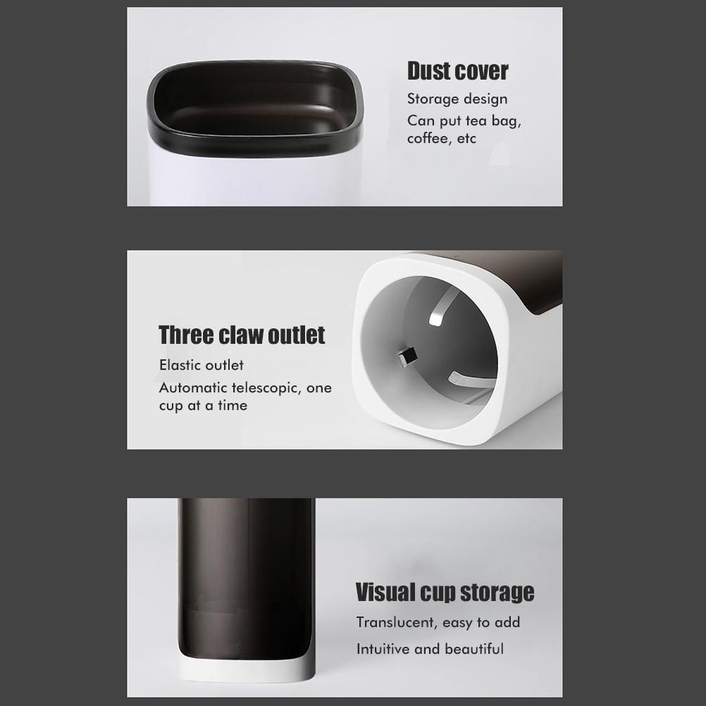 Cup Dispenser Water Cooler Cup Holder Wall Mount Cup Dispenser for Home Office
