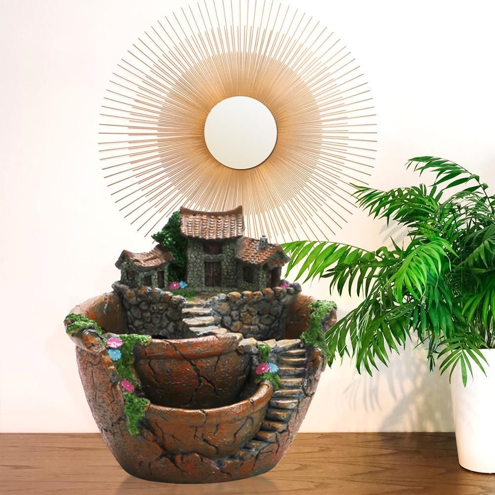 Plants Pot Succulent Plants Pot with Sweet House Flower Basket Planter Pot Garden Decoration