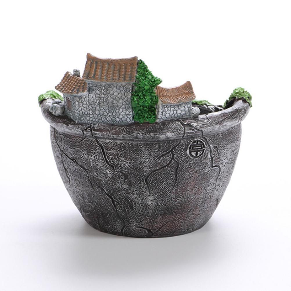 Plants Pot Succulent Plants Pot with Sweet House Flower Basket Planter Pot Garden Decoration