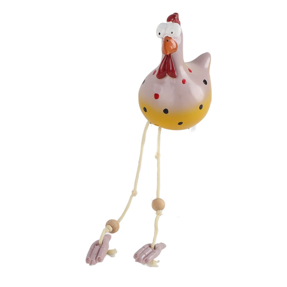 Garden Decoration Ceramic Chicken Hilde Decoration Animal Figurine Ornament for Home Decorative Craft