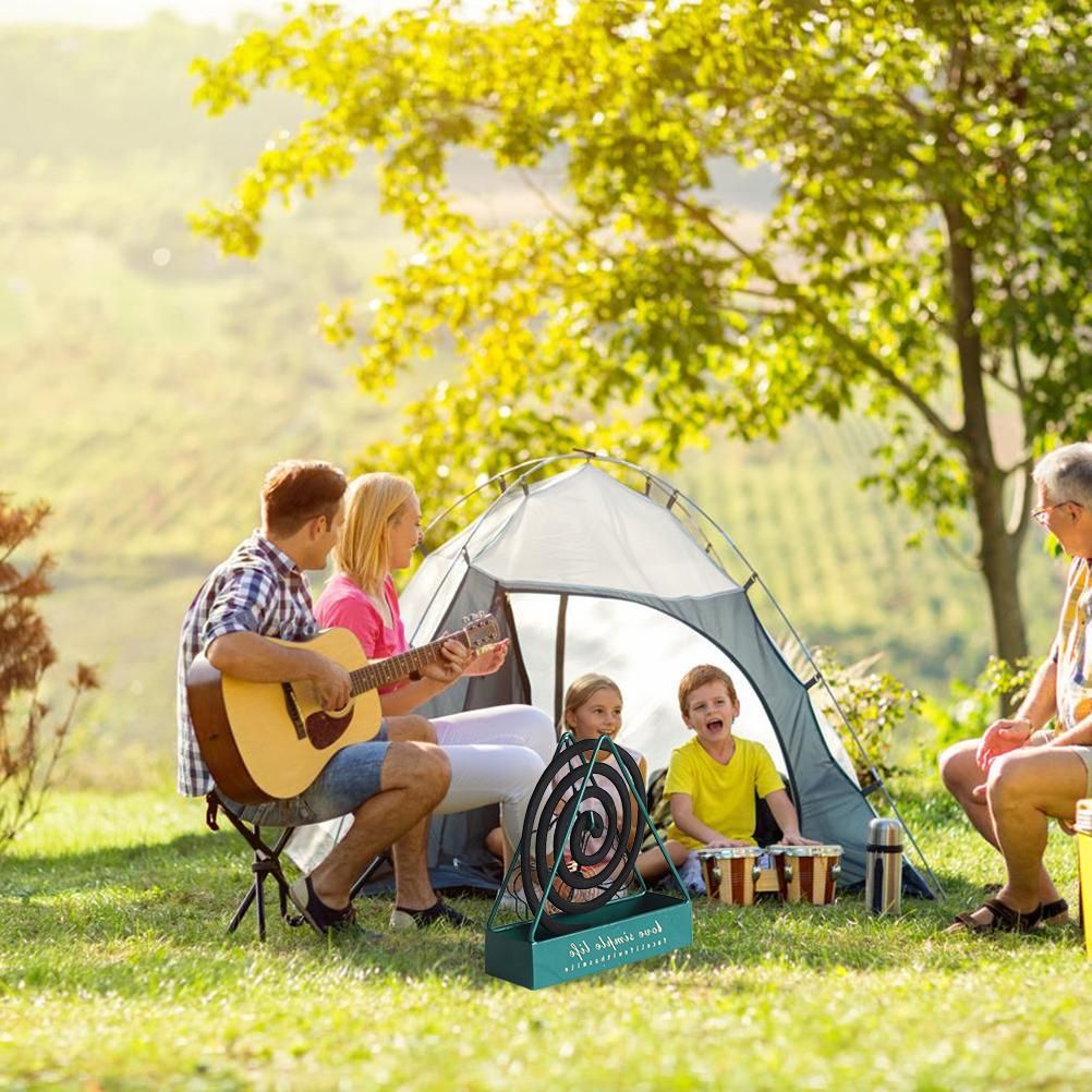 Triangular Mosquito Coil Holder Suspended Mosquito Coil Frame Elegant Home Decoration for Various Styles