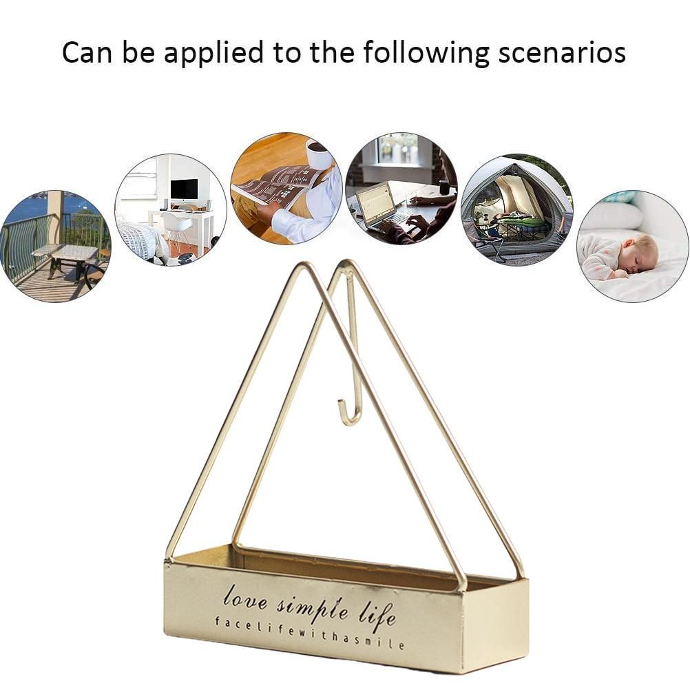 Triangular Mosquito Coil Holder Suspended Mosquito Coil Frame Elegant Home Decoration for Various Styles