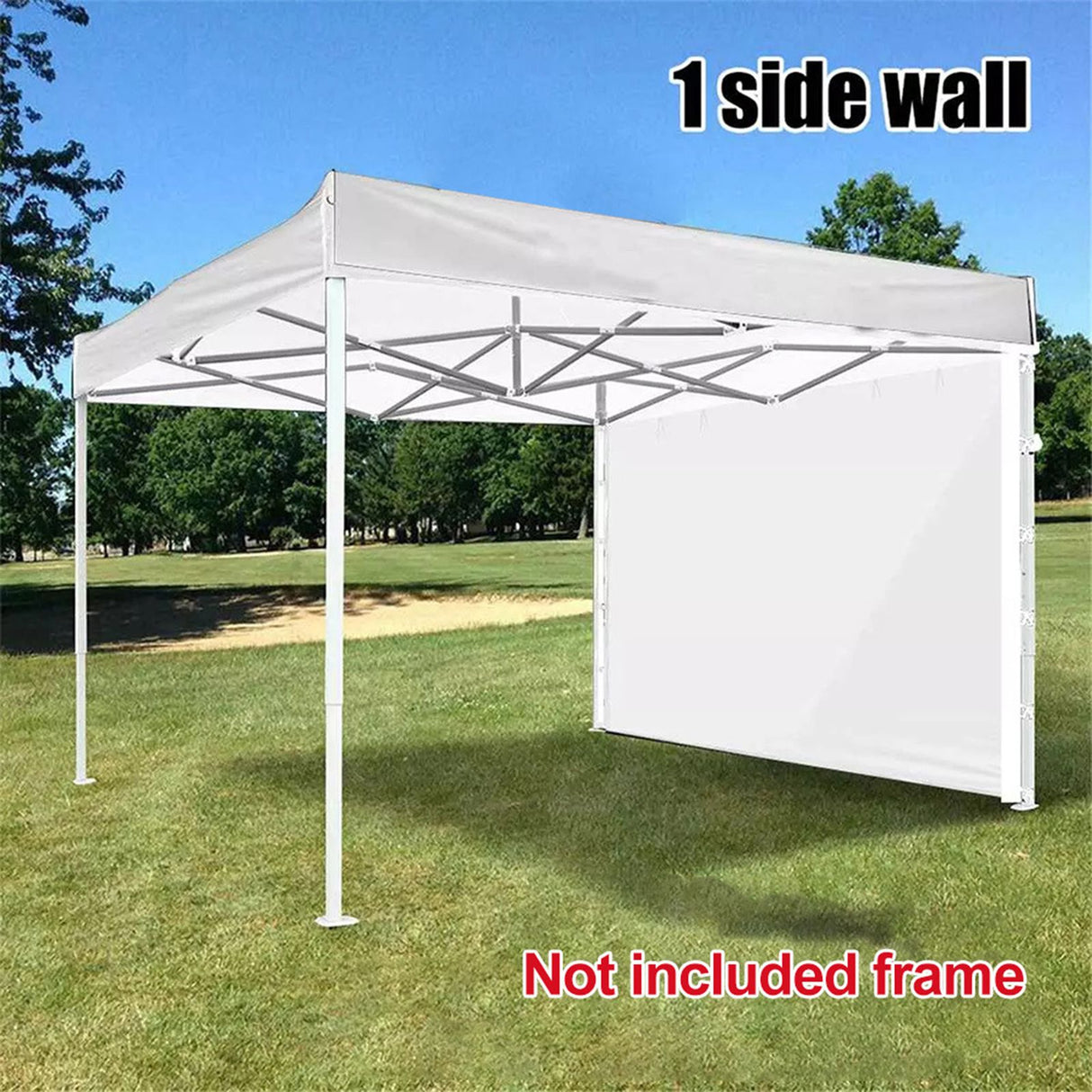 Canopy Tent Sidewall Polyurethane Lining Water Resisting Ultraviolet Ray Resisting Canopy Sunwall
