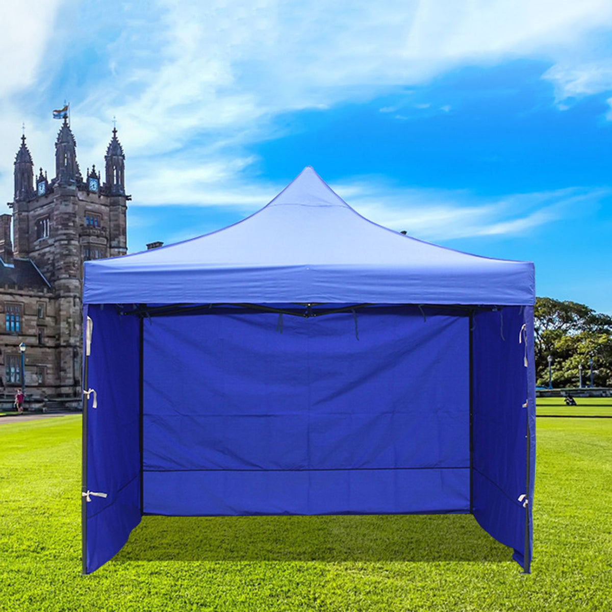 Canopy Tent Sidewall Polyurethane Lining Water Resisting Ultraviolet Ray Resisting Canopy Sunwall