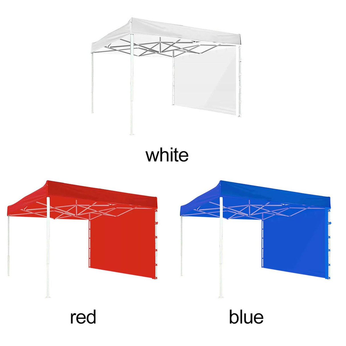 Canopy Tent Sidewall Polyurethane Lining Water Resisting Ultraviolet Ray Resisting Canopy Sunwall