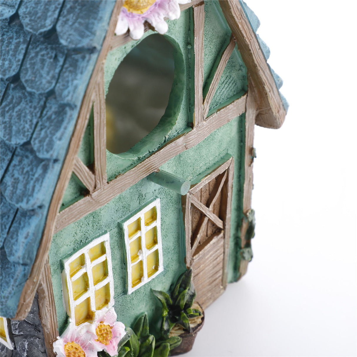 Bird House Bird Nest Resin Decoration Bird House Statue Garden Decoration