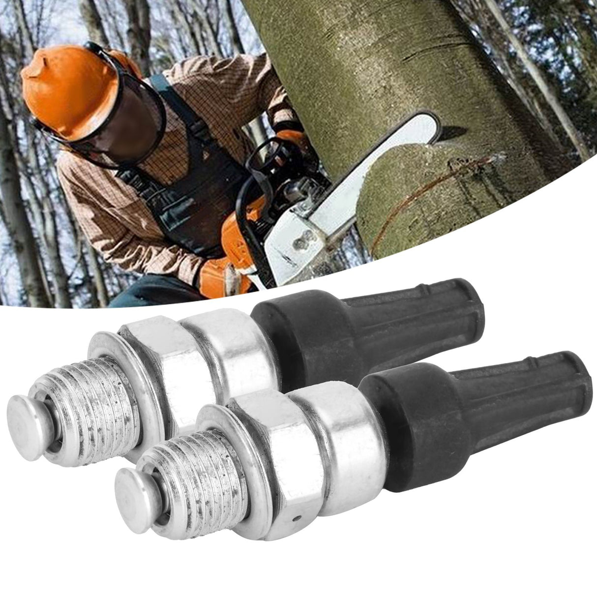 2PCS Cylinder Decompression Valve Replacement Fit for STIHL TS400 TS410 TS420 TS460 TS700 TS800