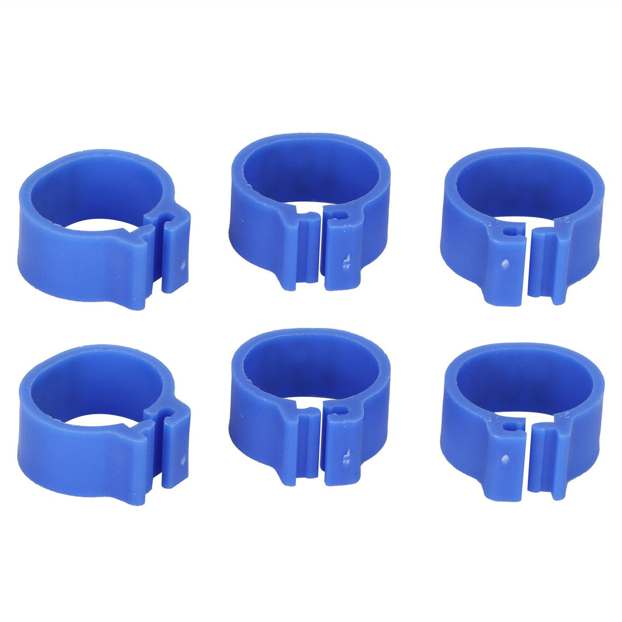 100Pcs Bird Foot Rings Bands 10mm 001-100 Numbered Pigeons Identify Clip Poultry SupplyBlue
