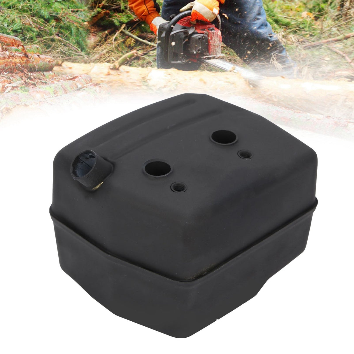 Exhaust Muffler Silencer Deflector Kit Accessory Fit for Husqvarna 61 268 272 272XP